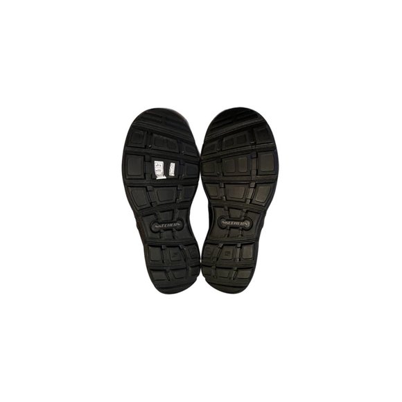 Skechers  Mens Size 9 Extra Wide Black Slip On Shoes Loafers main image 5